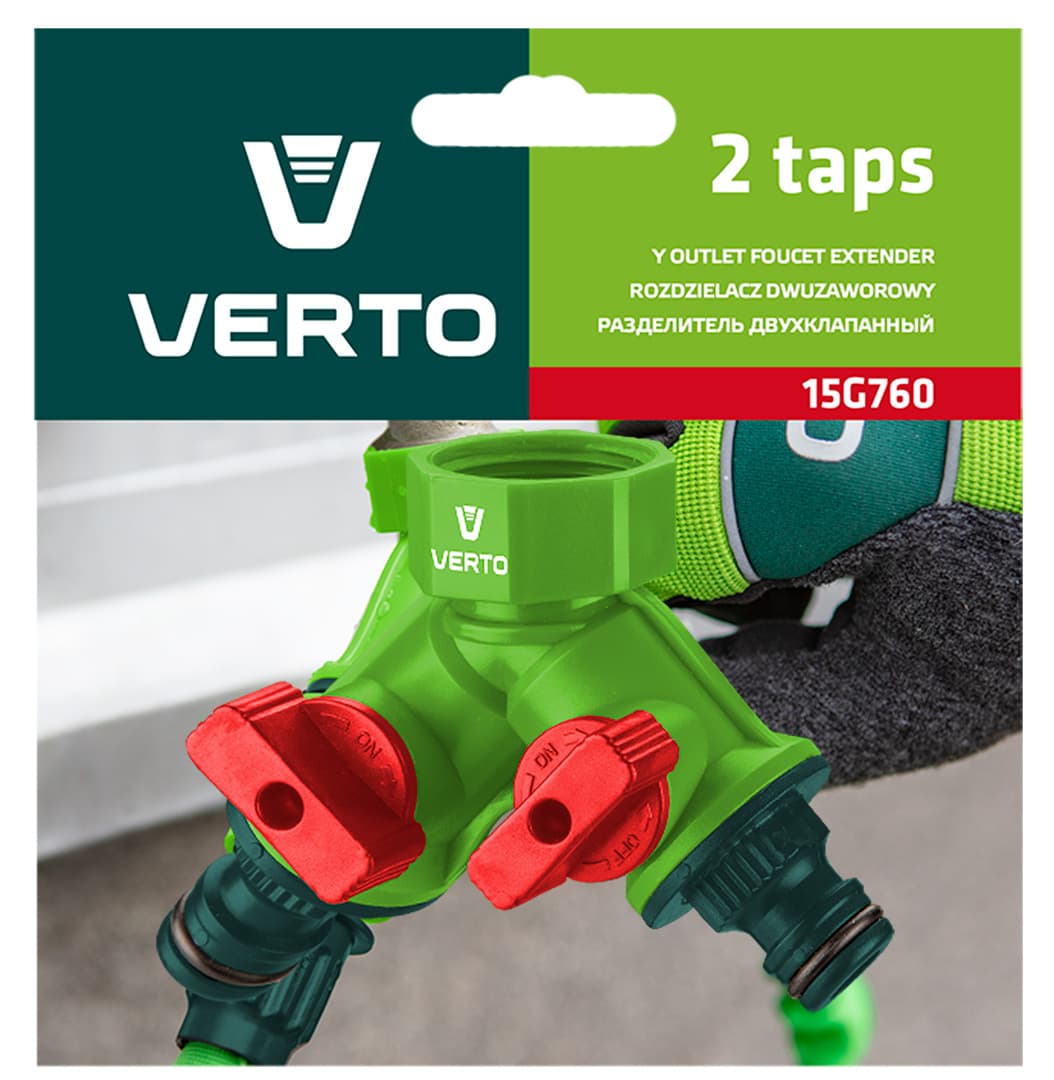 VERTO razdelilnik z dvema izhodoma 3