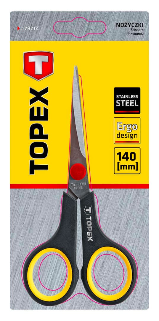 TOPEX škarje, 140 mm 2