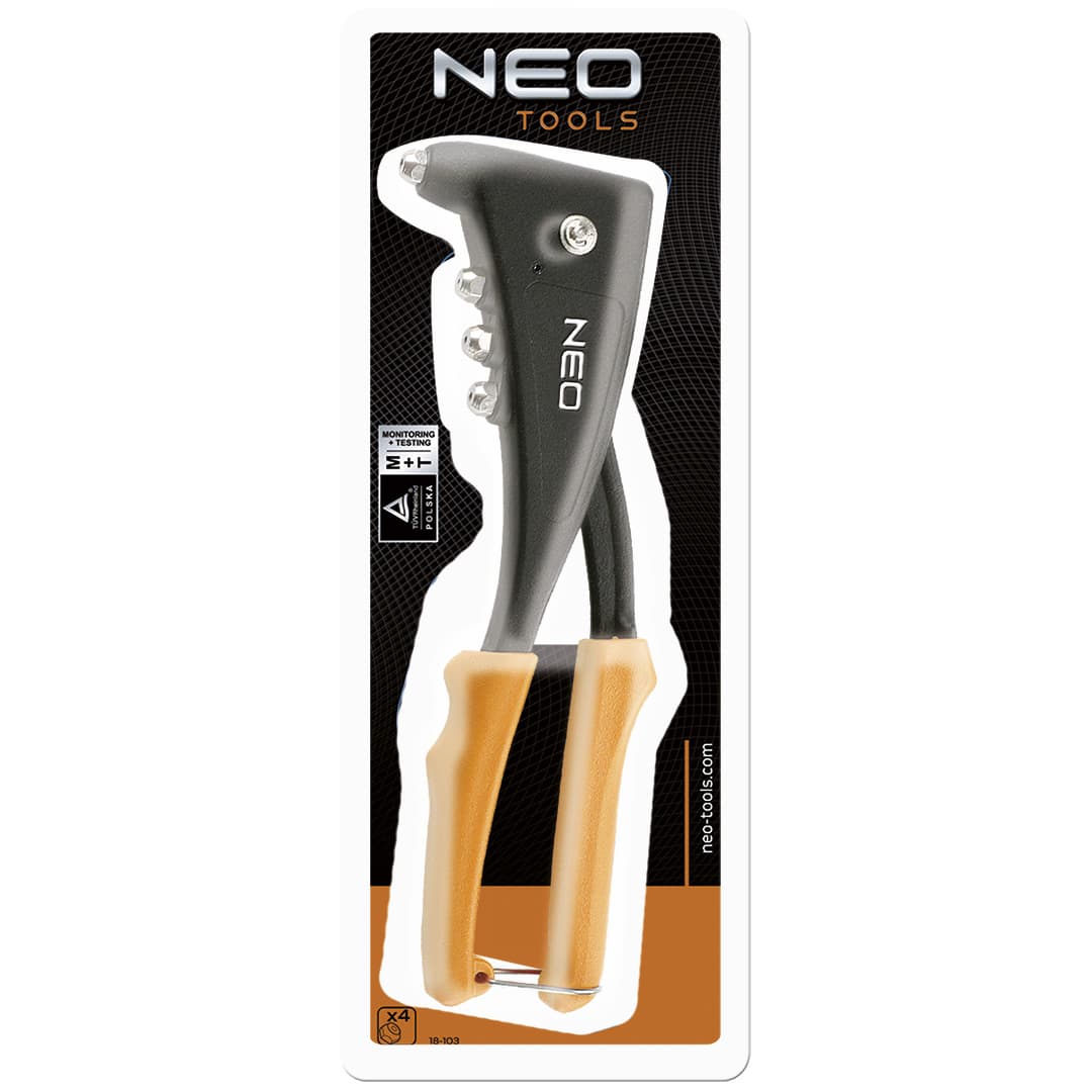 Nitna pištola NEO TOOLS za kovinske in aluminijaste nite (2.4-4.8mm) 3