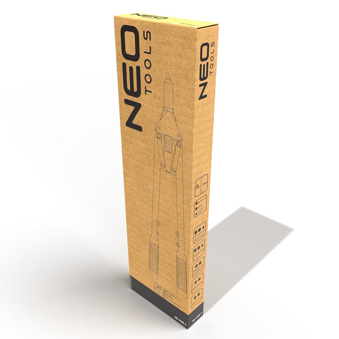 NEO TOOLS Čelna nitna klešča (3.2-6.4 mm) 8