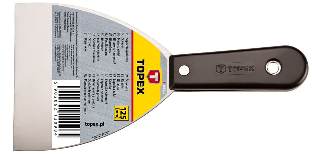 TOPEX Barvna lopatica, 125 mm 2