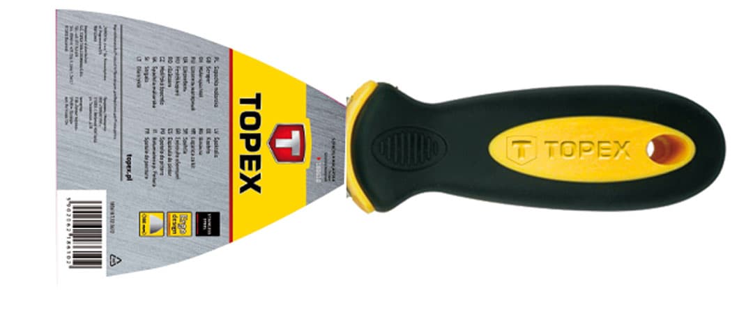 TOPEX lopatica za barvanje 100 mm, nerjaveče jeklo 3