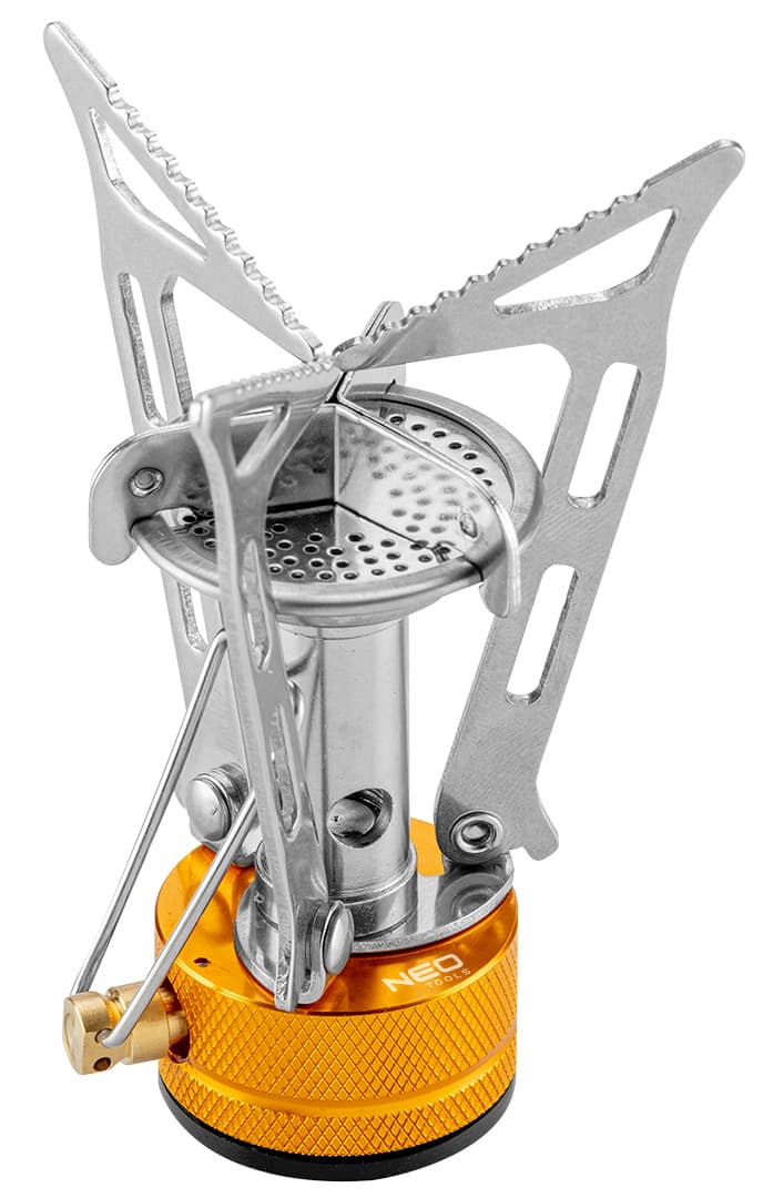 Plinski gorilnik NEO TOOLS 63-128 + 2 kartuši s plinom 500g 2