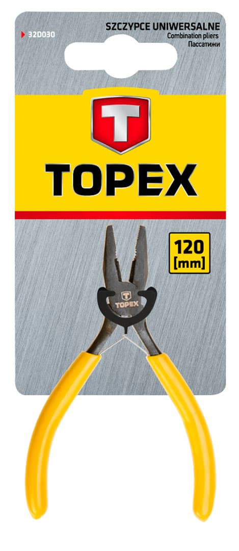 TOPEX Univerzalne precizne klešče 120 mm 2