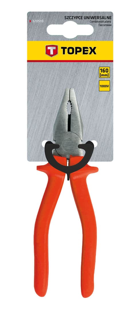 TOPEX univerzalne klešče 160 mm, 1000V 3