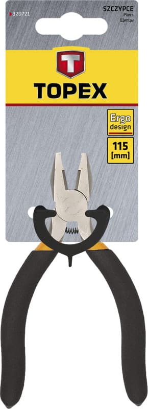 TOPEX Precizne kombinirane klešče, 115 mm 2