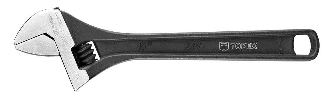 Nastavljiv ključ TOPEX 250 mm, razpon 0-35 mm 3