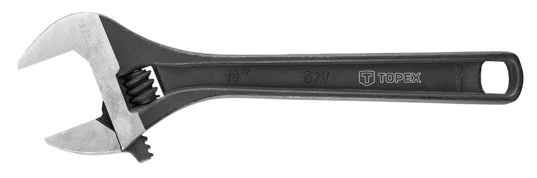 Nastavljiv ključ TOPEX 250 mm, razpon 0-35 mm 4