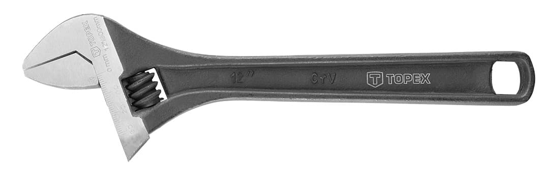 Nastavljiv ključ TOPEX 300 mm, razpon 0-41 mm 2