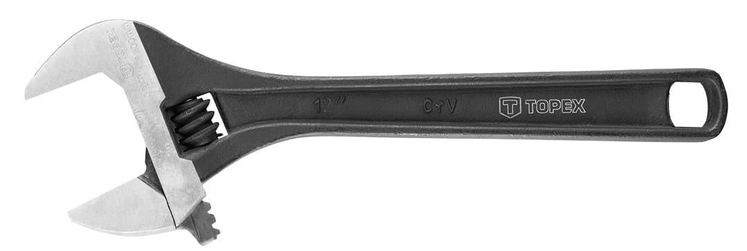 Nastavljiv ključ TOPEX 300 mm, razpon 0-41 mm 3
