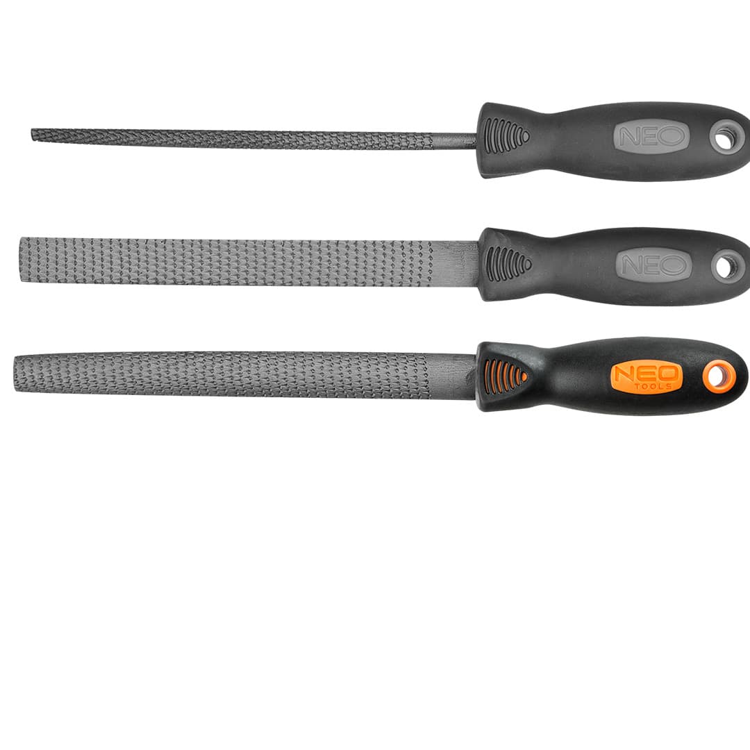 NEO TOOLS Pilnik za les, polkrožen, 200 mm
