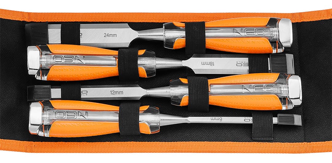 Komplet dlet NEO TOOLS, 4 kosi (6, 12, 18, 24 mm) 2