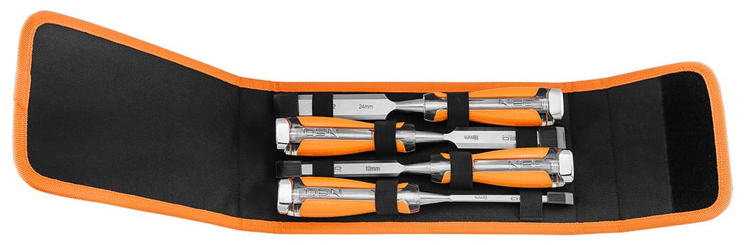 Komplet dlet NEO TOOLS, 4 kosi (6, 12, 18, 24 mm) 3