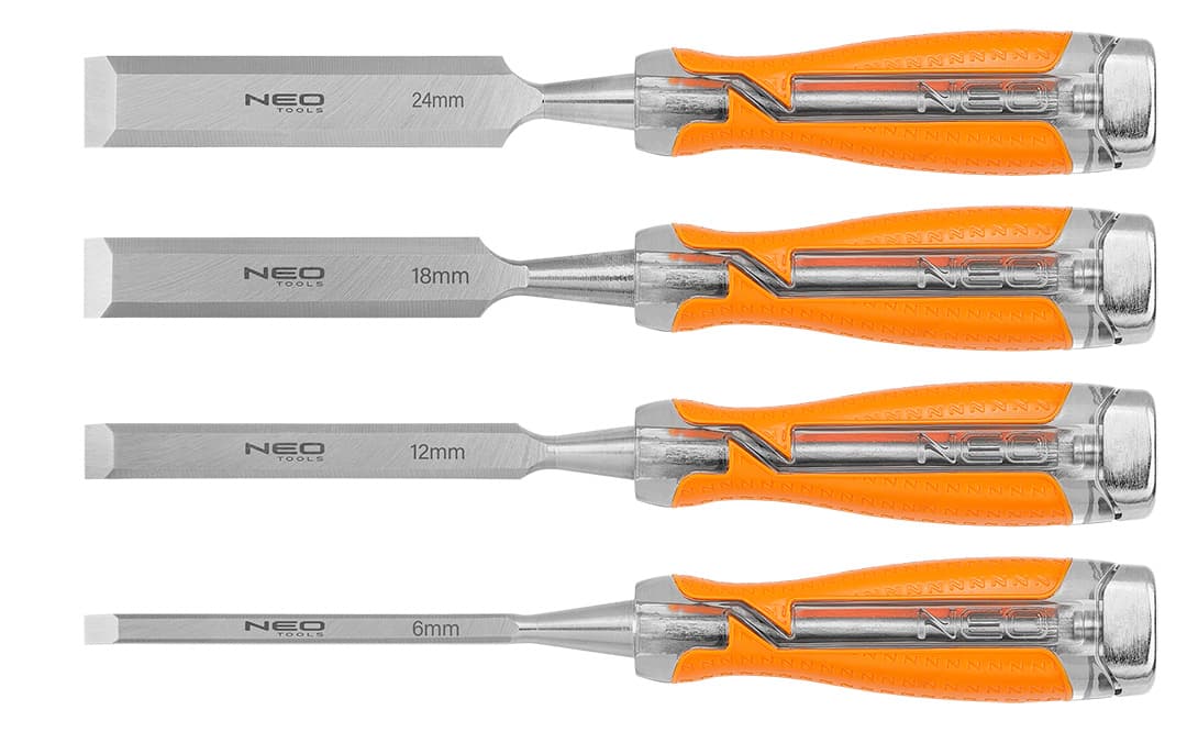 Komplet dlet NEO TOOLS, 4 kosi (6, 12, 18, 24 mm) 4