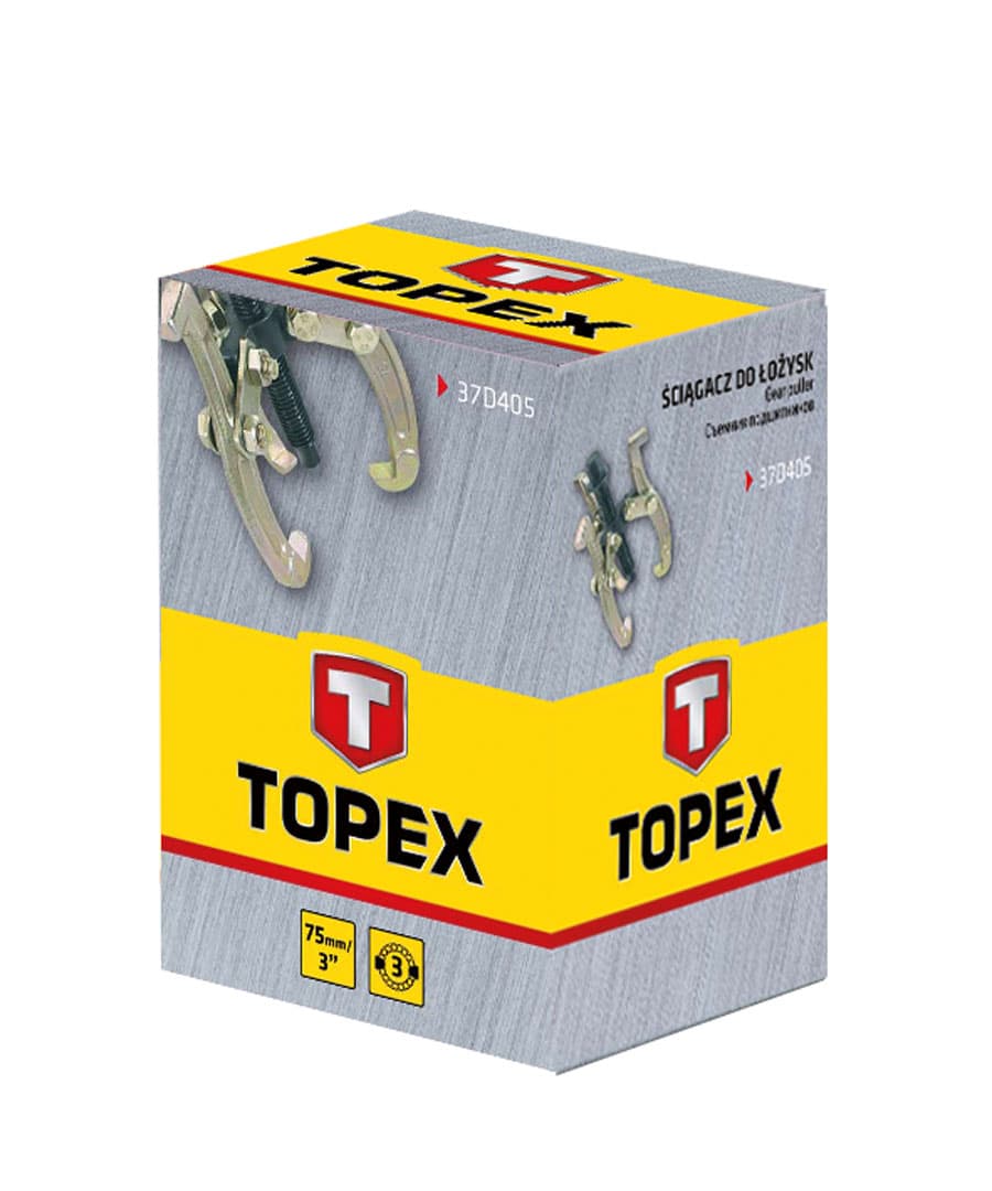 Triramični izvlekač ležajev TOPEX 75 x 50 mm 2