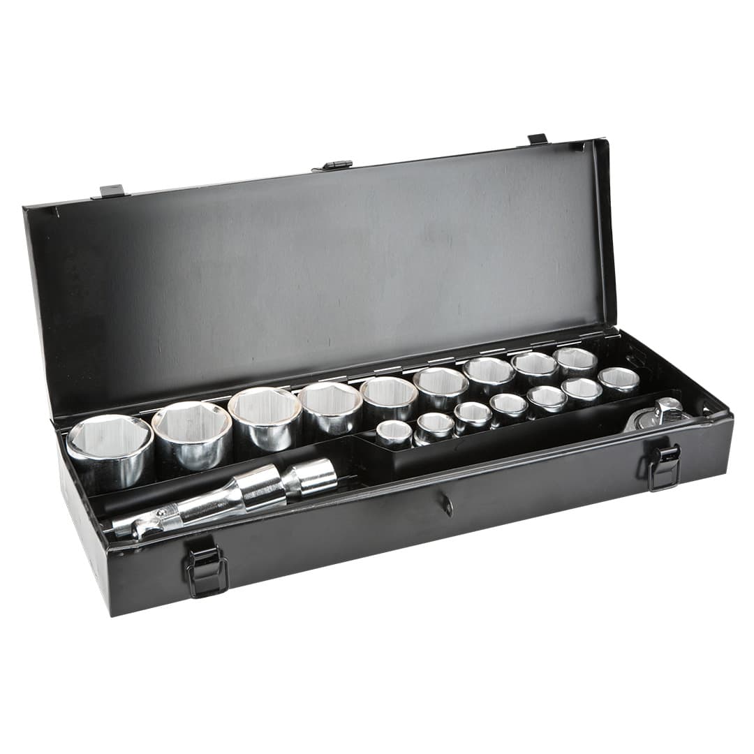Set nasadnih ključev 3/4", 20 kosov, TOPEX