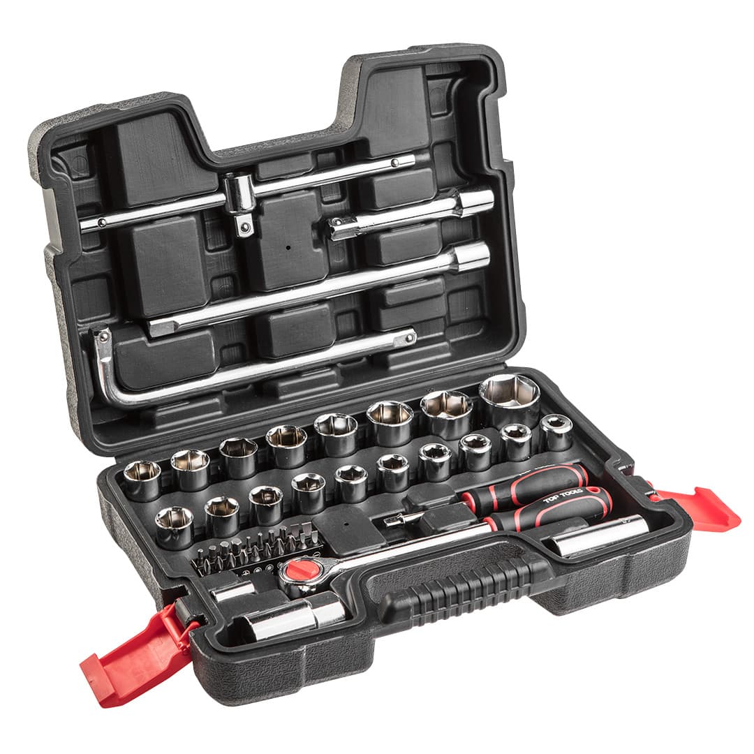 Komplet nasadnih ključev Top Tools 1/4", 1/2", 47 kosov