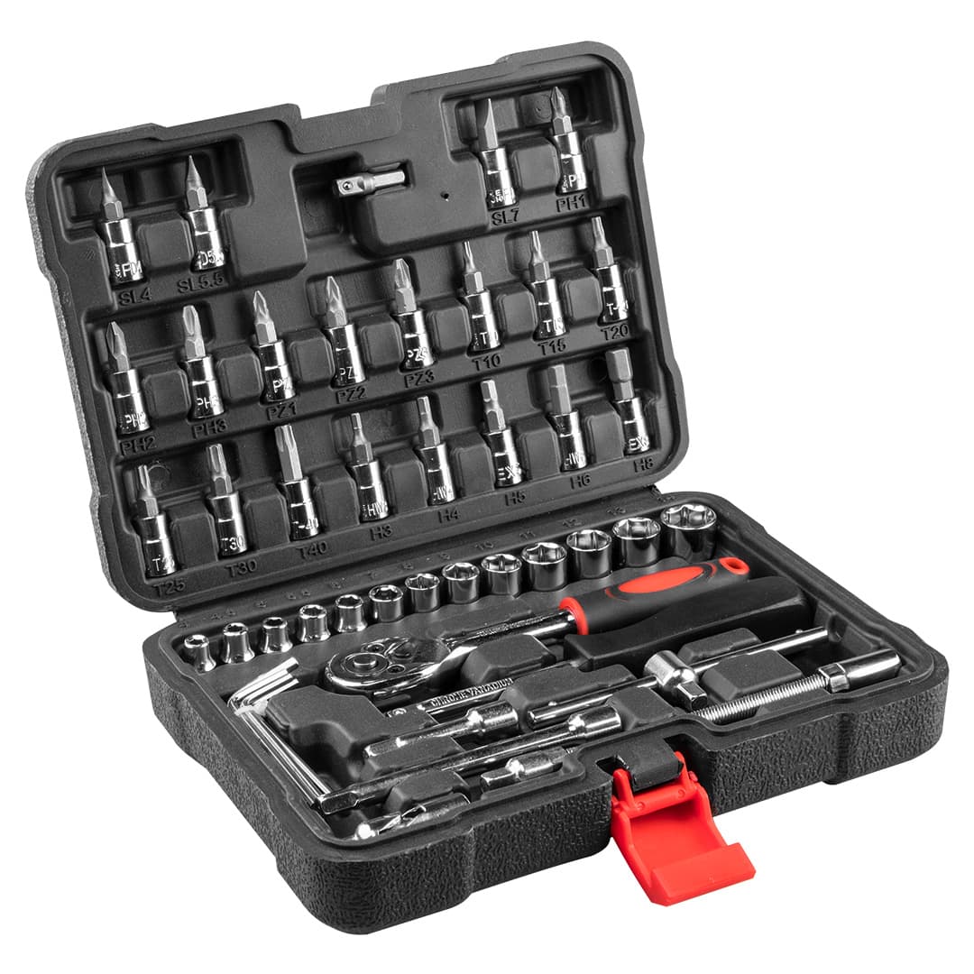 Top Tools Komplet nasadnih ključev 1/4", 49 kosov