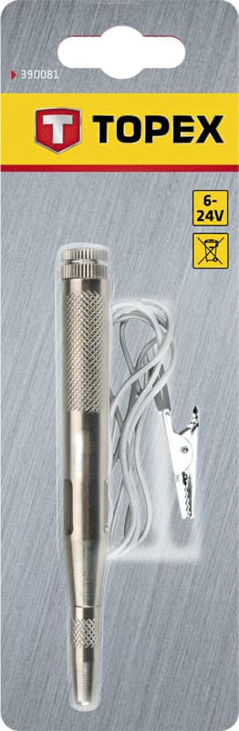 Avtomobilski ispitnik napetosti TOPEX 6-24 V, 115 mm 3
