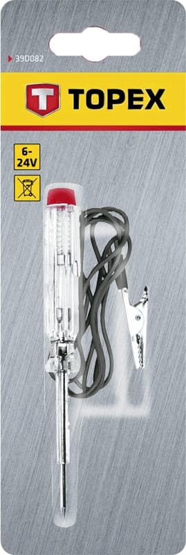 Avtomobilski ispitnik napetosti TOPEX 6-24 V, 115 mm 4