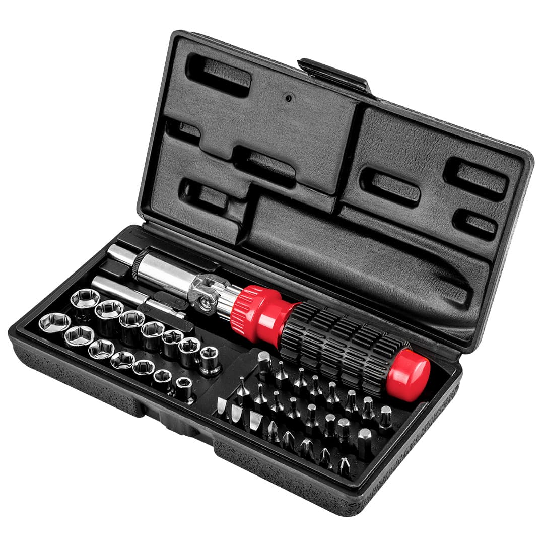 Set nastavkov in nasadnih ključev Top Tools, 40 kosov