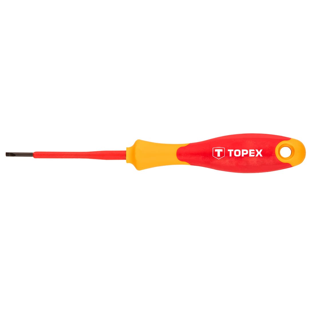 TOPEX izvijač PLOSNATI 1000V, 2.5 x 75 mm