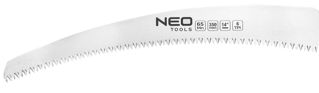 NEO TOOLS vrtna žaga ukrivljena 14", 6 TPI s torbico 2