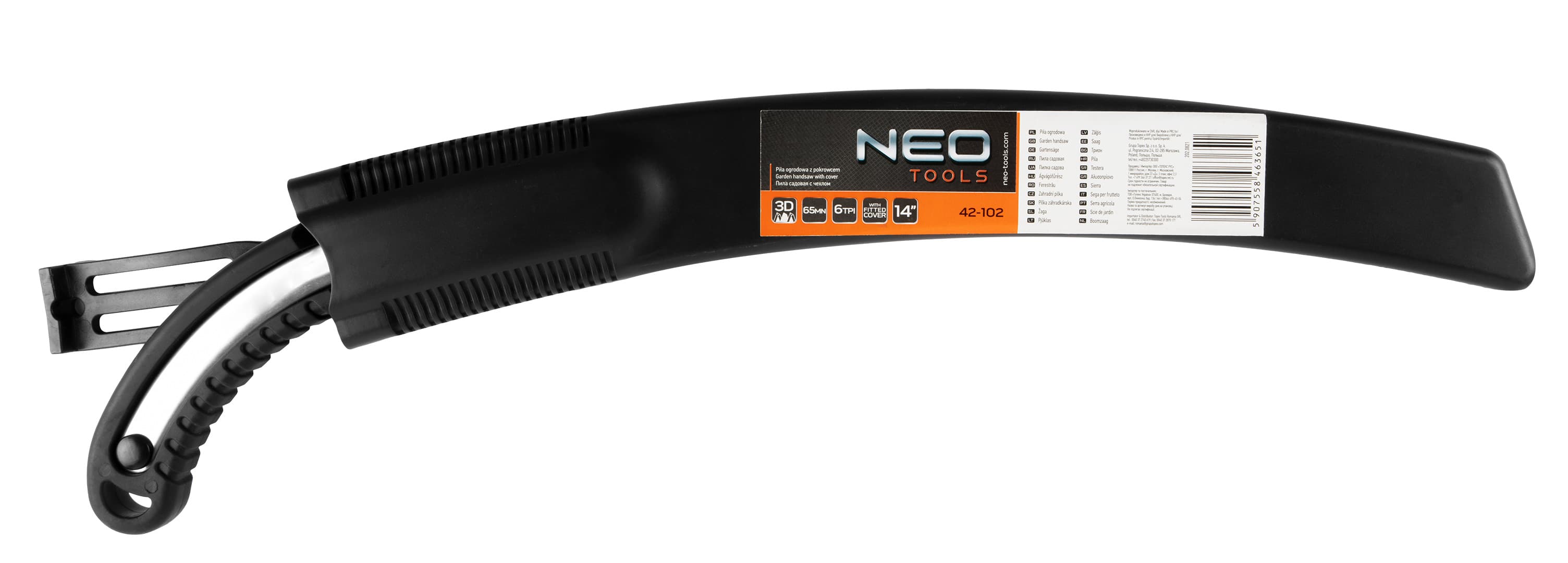 NEO TOOLS vrtna žaga ukrivljena 14", 6 TPI s torbico 5