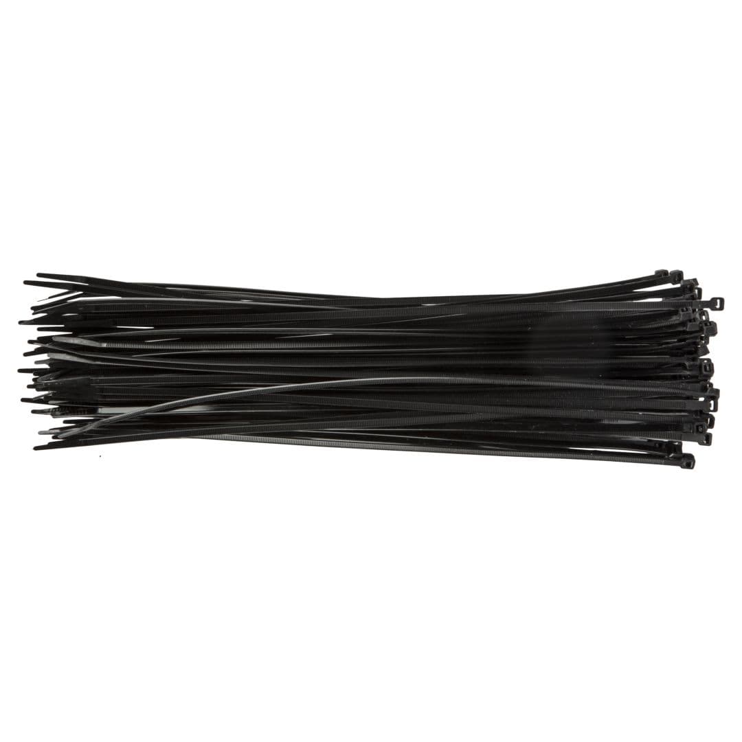Kabelske vezice TOPEX 4.8 x 370 mm, 75 kos., črne