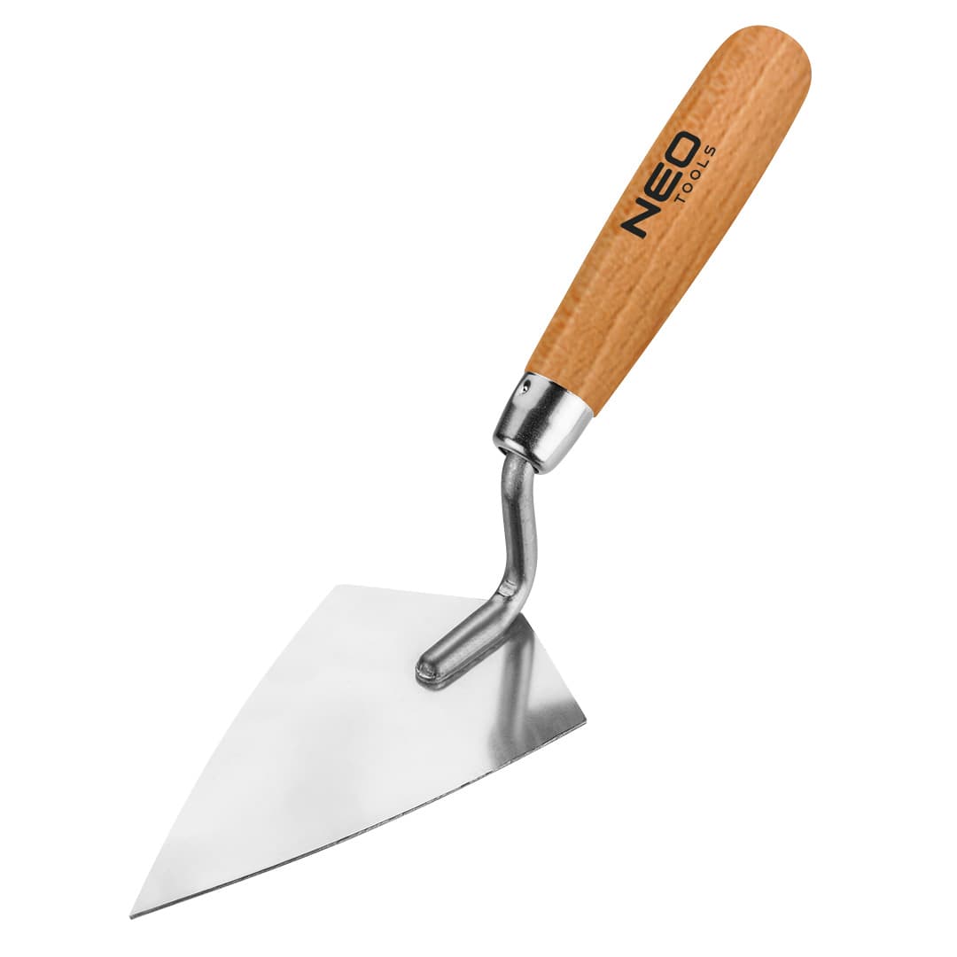 Ostra gladilka NEO TOOLS, 140 x 80 mm, lesen ročaj