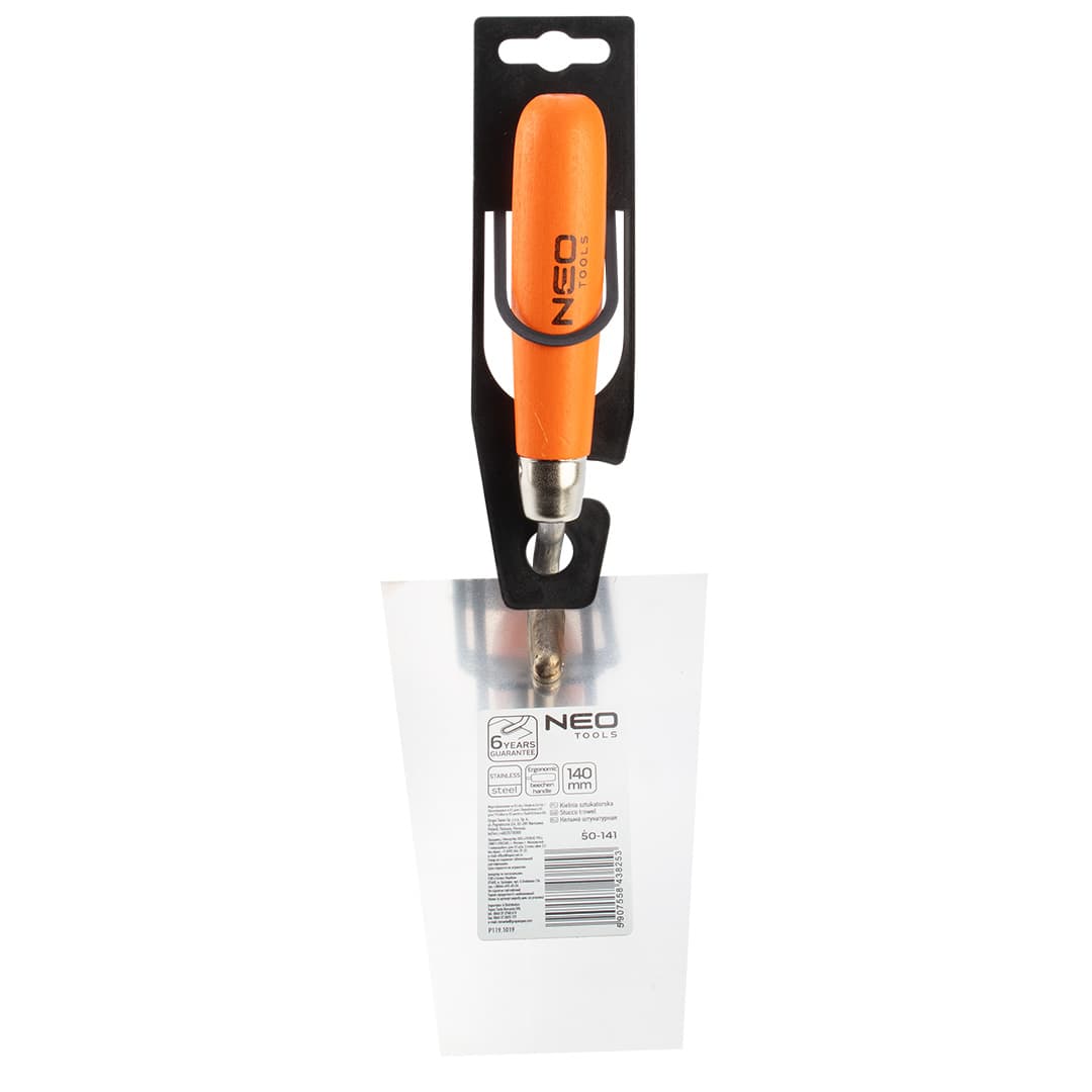 NEO TOOLS Trapezna lopatica za omete 140 mm, nerjaveče jeklo, lesen ročaj 2