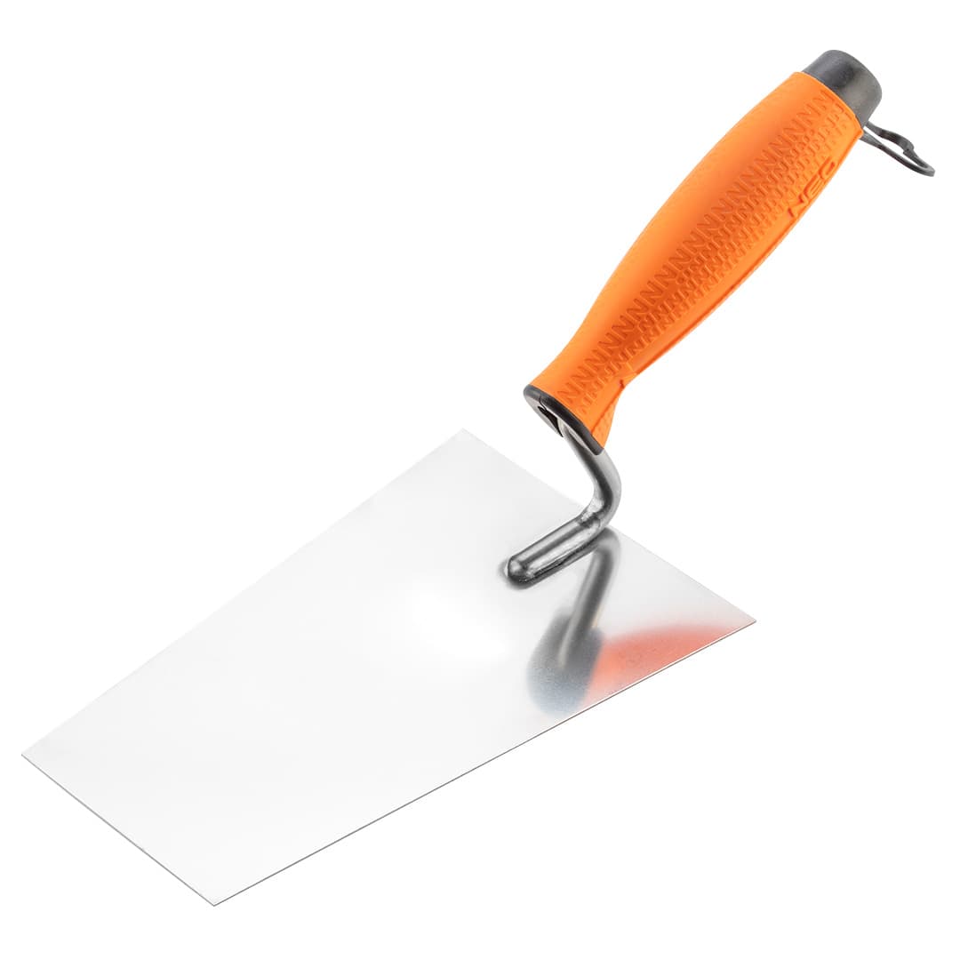 NEO TOOLS Trapezna lopatica za omete 180 mm, dvomaterialni ročaj
