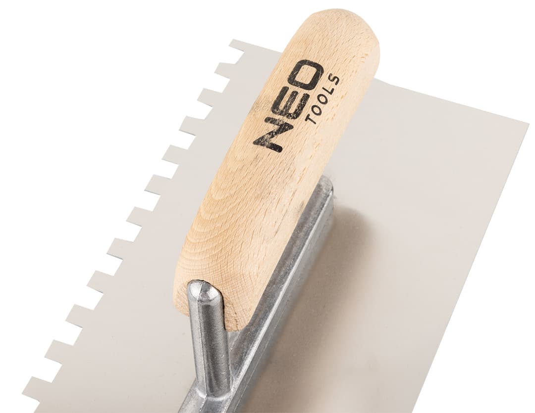 NEO TOOLS Nazobčana gladilka / paca TOP-50-162 (270x128mm) 2