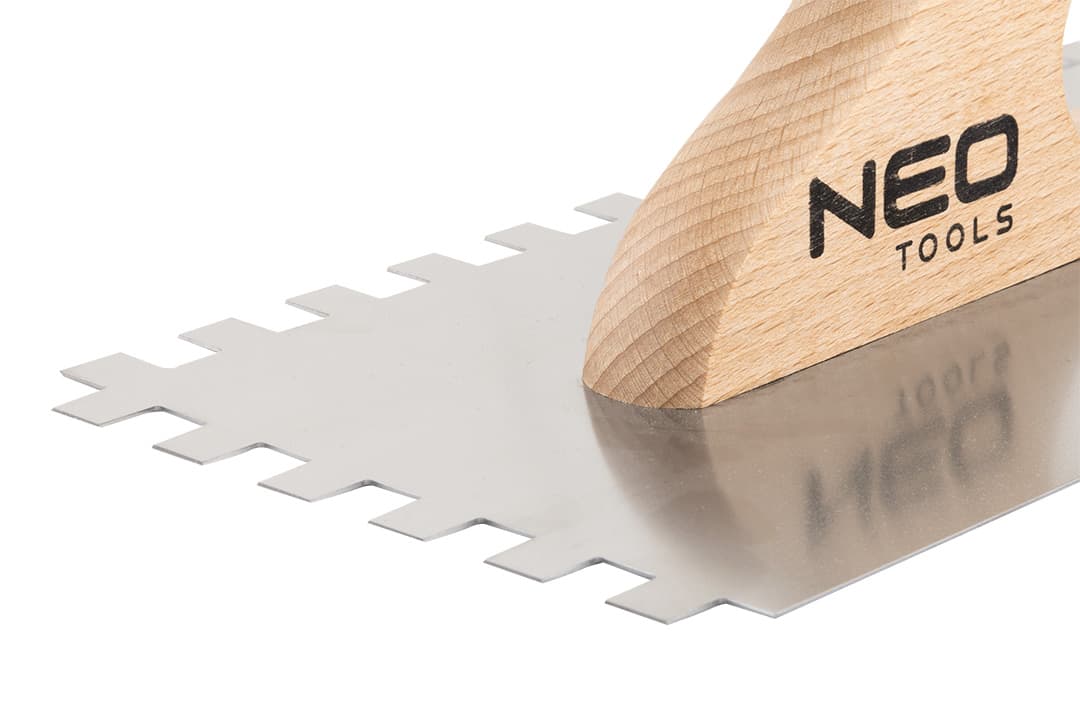 Ravna gladilka NEO TOOLS, 580 x 128 mm, lesen ročaj 2