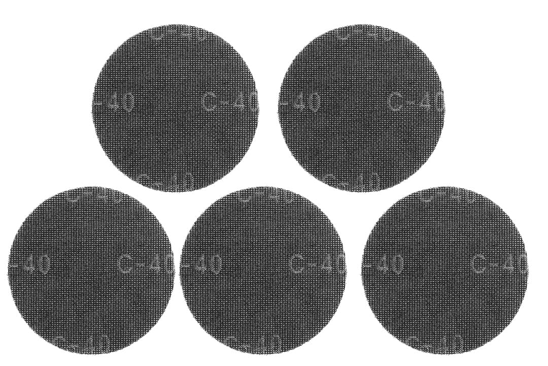 GRAPHITE brusna mrežica na ježka 180 mm, K40, 5 kosov 6