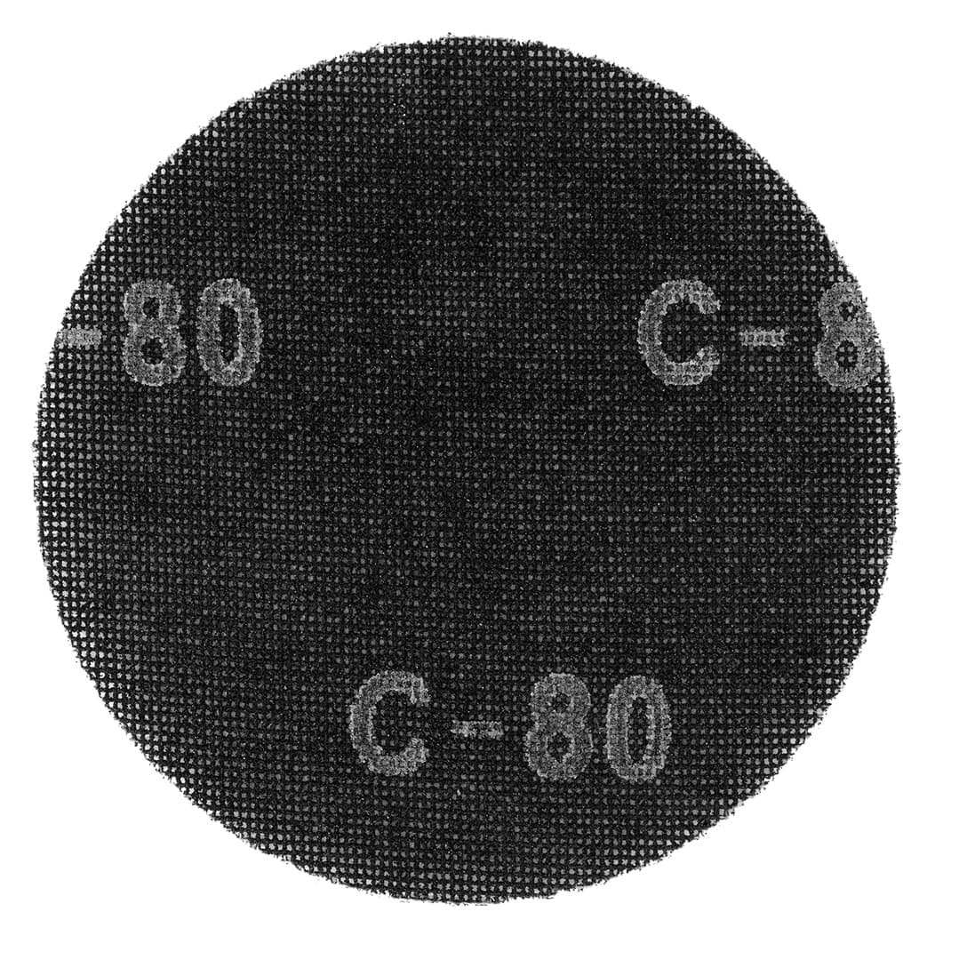 GRAPHITE brusna mrežica na ježka 180 mm, K80, 5 kosov 2