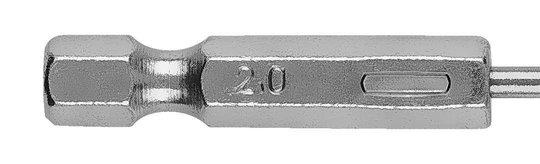 GRAPHITE sveder za kovino Hex, 2.0 mm, 3 kos. 5