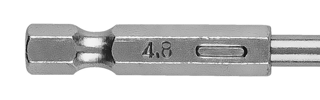 GRAPHITE sveder za kovino Hex, 4.8 mm, 2 kos. 5