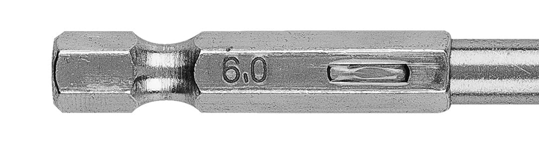 GRAPHITE sveder za kovino Hex, 6.0 mm, 2 kos. 5