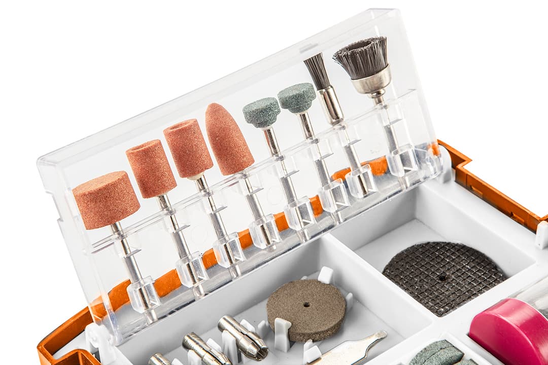 NEO TOOLS Pribor za minibrusilko, set 99 kosov 3