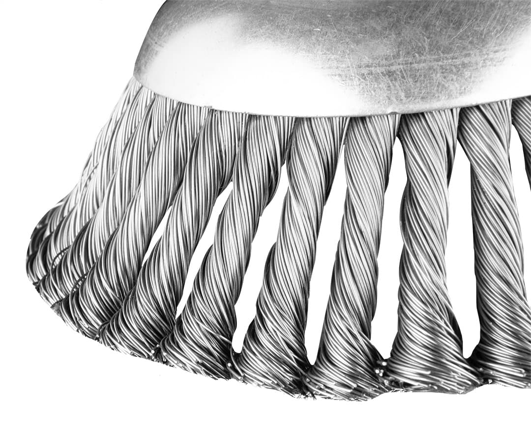 GRAPHITE žična krtača za motorne kose, 150mm, trda 2
