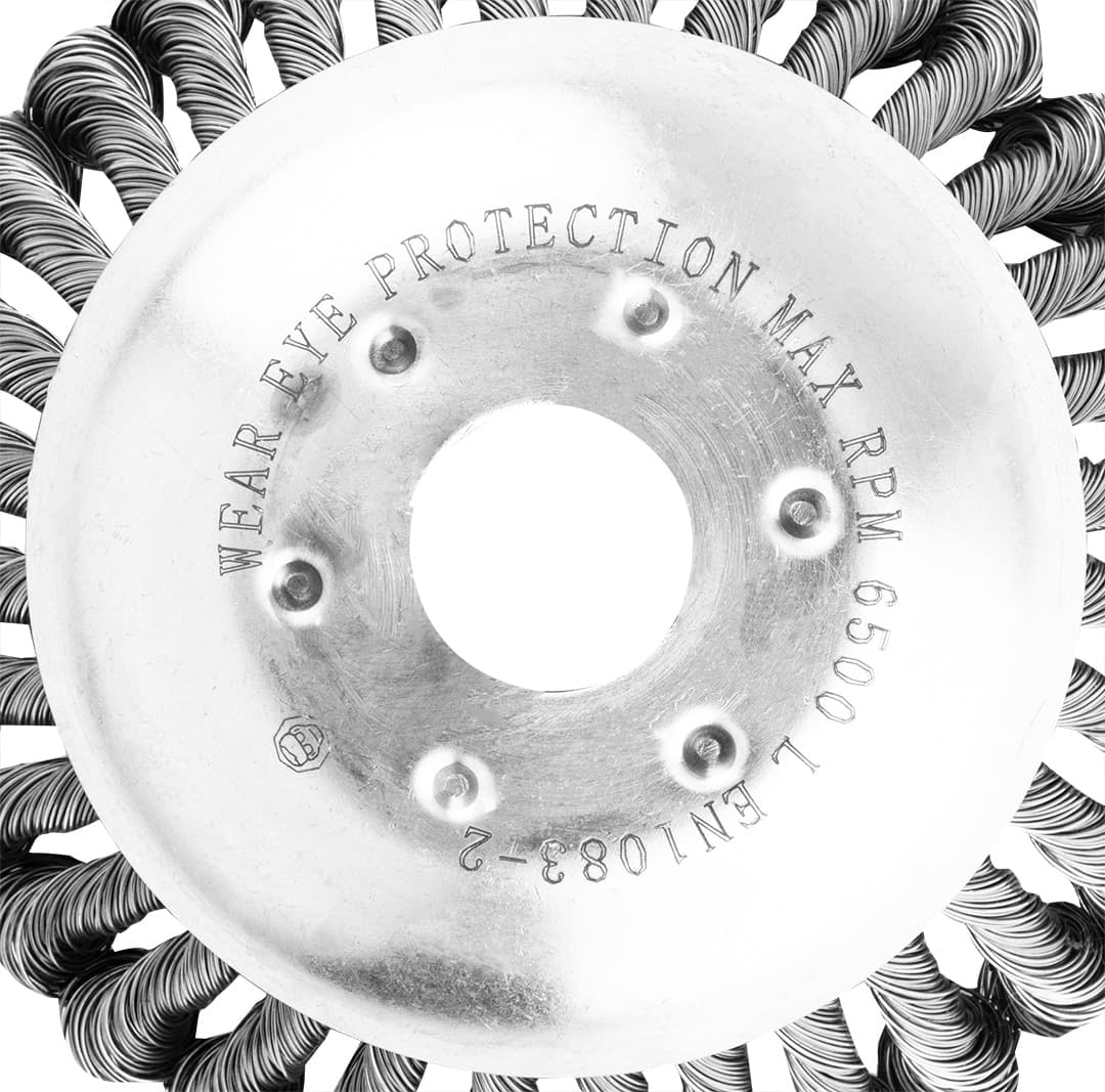 GRAPHITE žična krtača za motorne kose, 150mm, trda 3