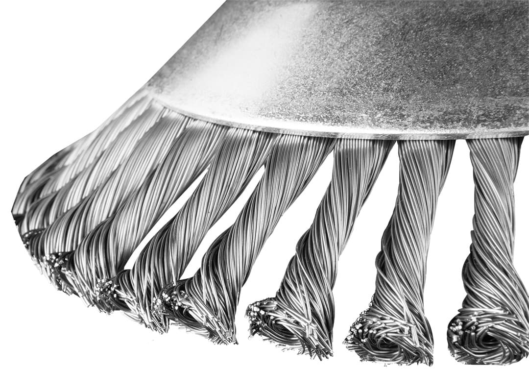 GRAPHITE žična krtača za motorne kose, 200mm, trda 2