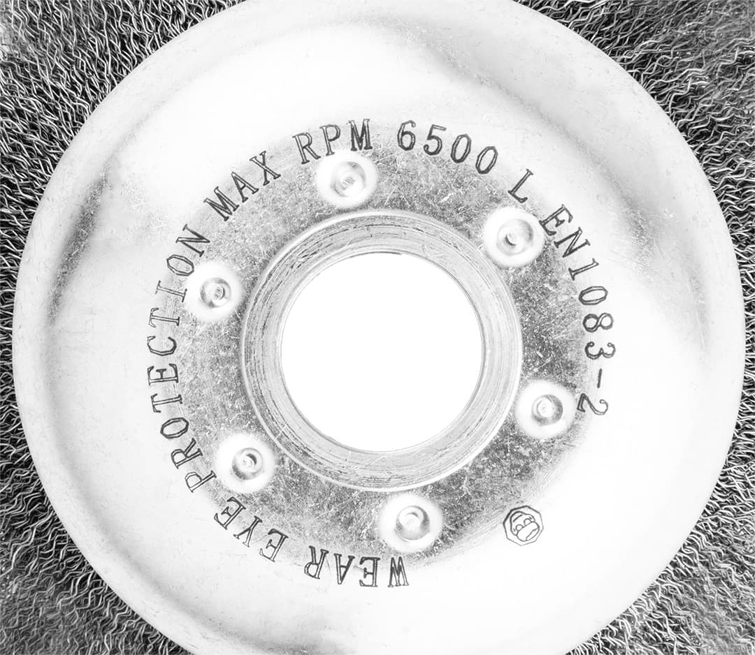 GRAPHITE žična krtača za motorne kose, 150mm, mehka 3