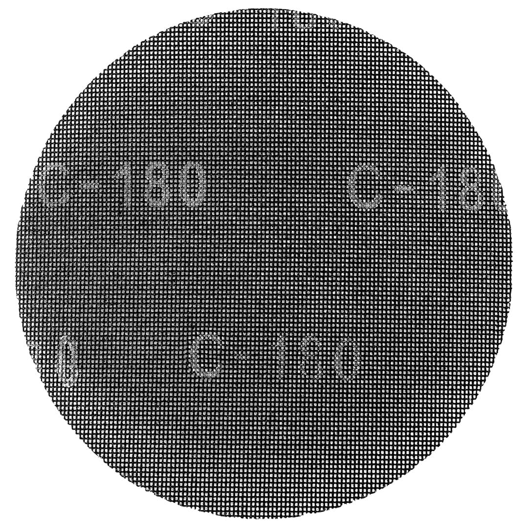 GRAPHITE Brusilna mreža z ježkom, 225 mm, K180 (10 kosov)
