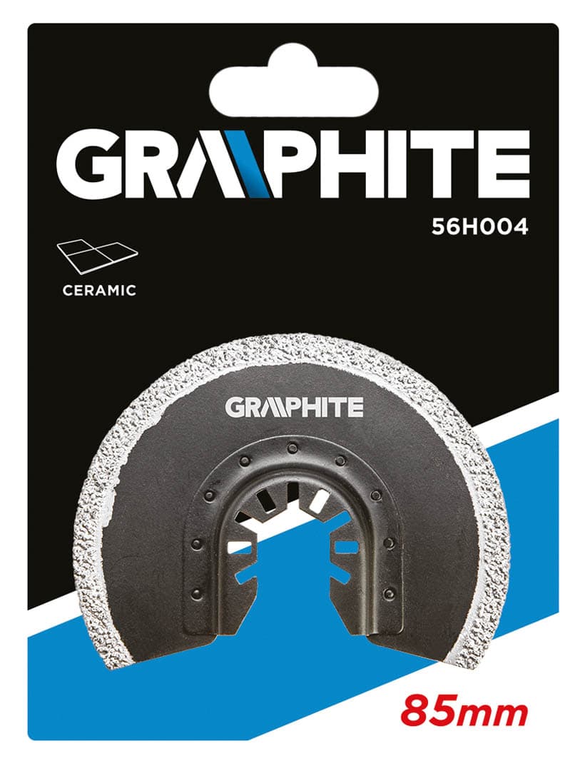 TARČA POLOKROGLA GRAPHITE HM ZA KERAMIKO, 85 MM 3