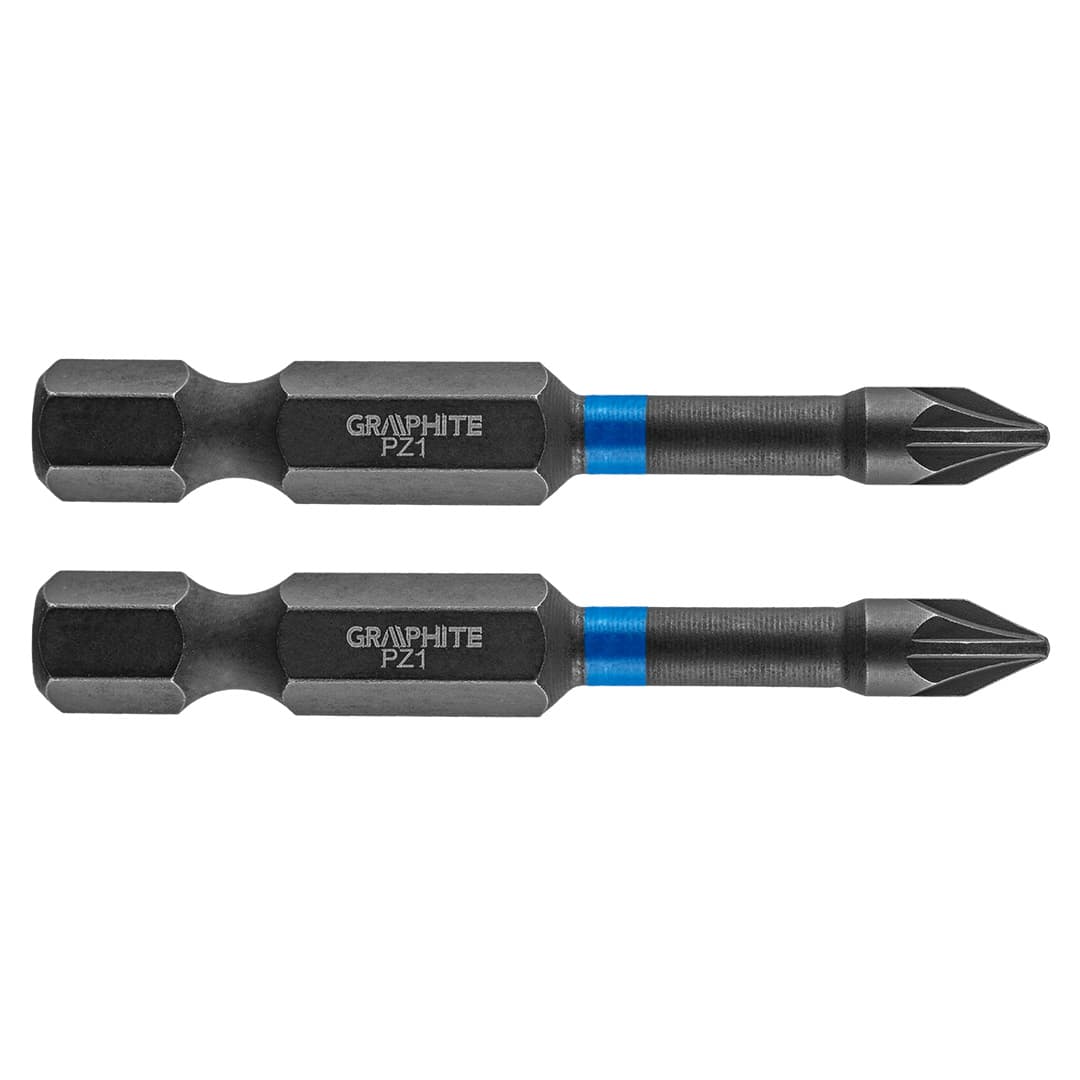GRAPHITE Udarni bit PZ1 x 50 mm, 2 kosa