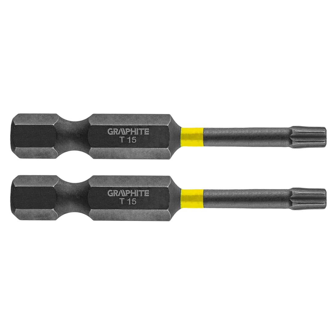 GRAPHITE Udarni bit TX15 x 50 mm, 2 kosa