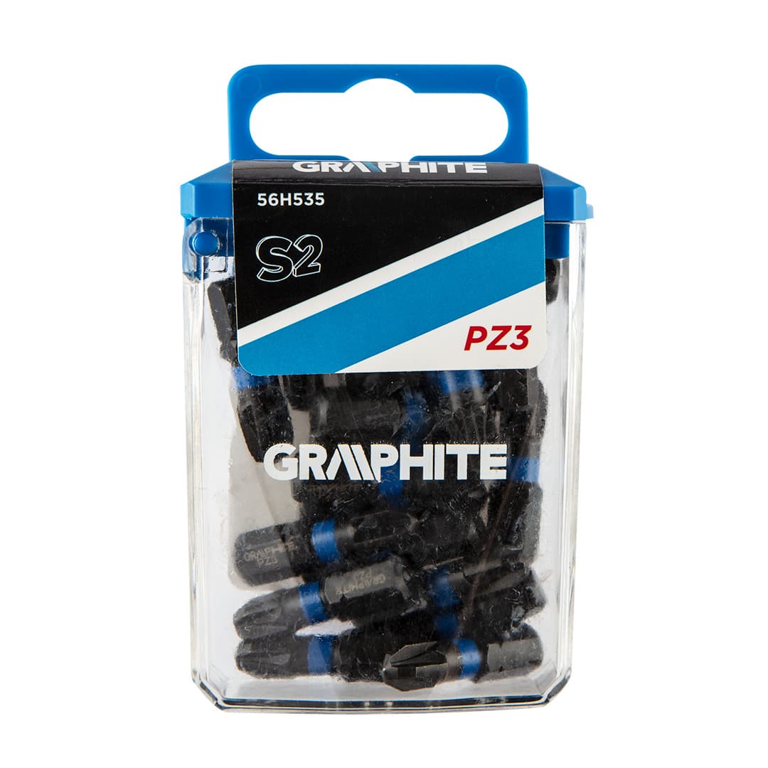 GRAPHITE udarni bit PZ3 x 25 mm, 20 kosov