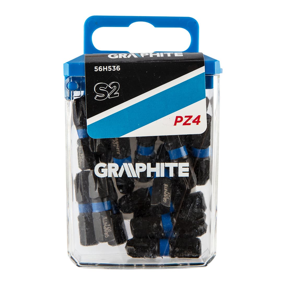 GRAPHITE udarni bit PZ4 x 25 mm, 20 kosov